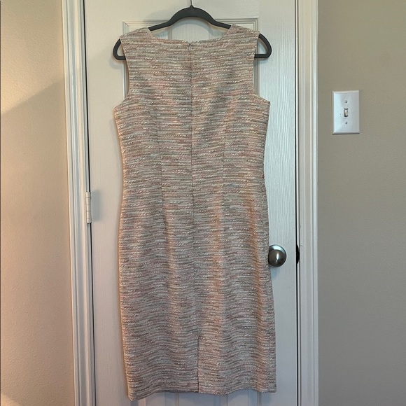 David Meister Tweed Sheath Dress - Picture 4 of 9